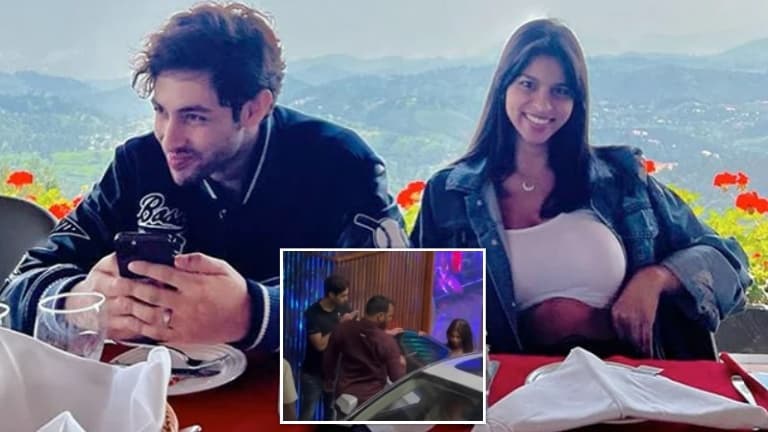 Cucu Amitabh Bachchan Kiss Bye Ke Suhana Khan, Resmi Jadian?