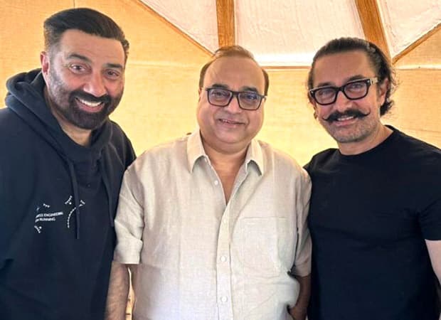Aamir Khan Reuni Bareng Rajkumar Santoshi di lahore 1997