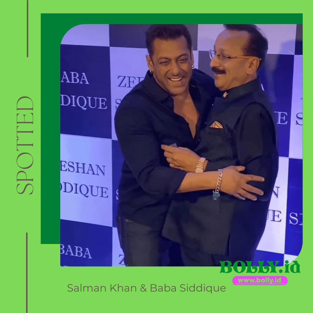 Salman Khan Berbuka Puasa Bersama Baba Siddiqui