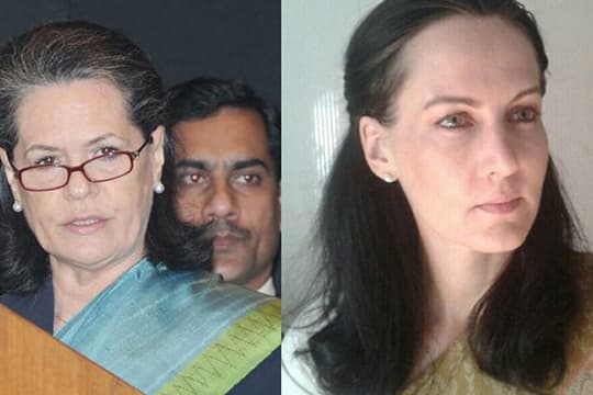 Suzanne Berneth Perankan Tokoh Politik, Sonia Gandhi