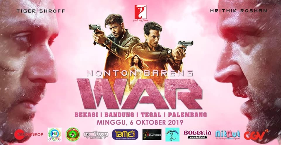 Serentak di 4 Kota, Nonton Bareng film WAR Pecahkan Rekor Sejarah