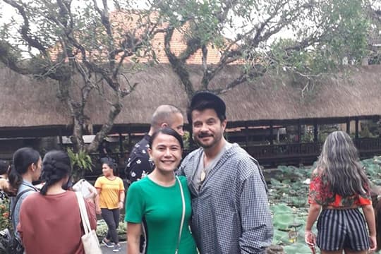 Fans ini Beruntung Bisa Ngobrol Dengan Anil Kapoor di Bali