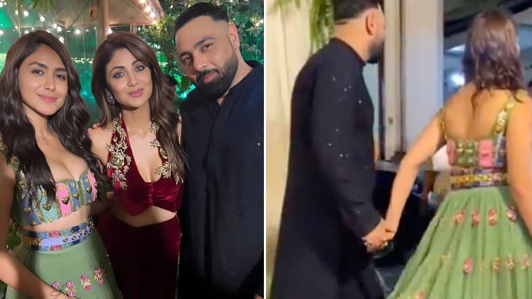 Gandengan Tangan, Mrunal Thakur & Badshah Jadian?