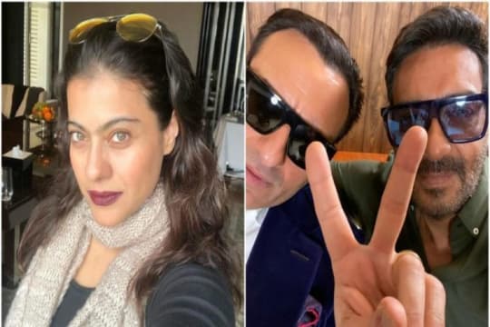 Posting Foto Bersama, Kajol Sebut Saif Mengkhianatinya